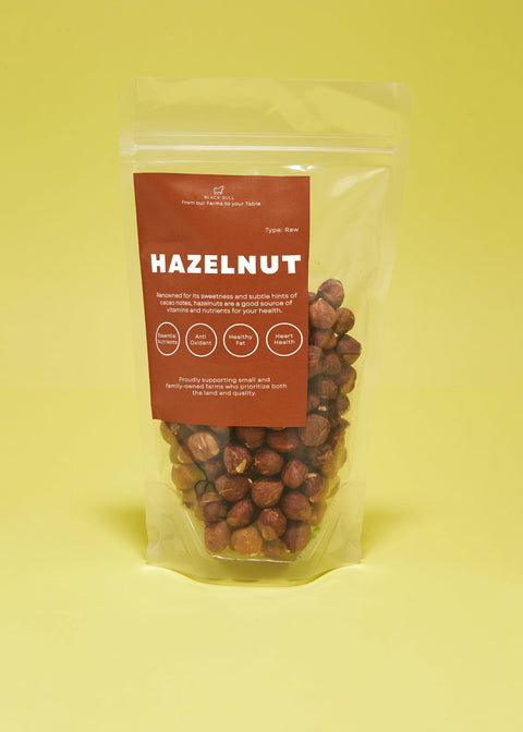 raw hazelnut bites with health benefits