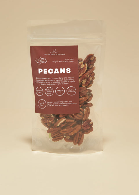 natural organic pecan nuts with health benefits