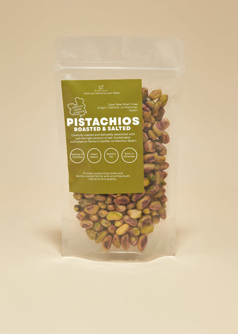 Roasted and Salted Pistachios (Shell-free)